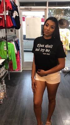 THOU SHALL NOT TRY ME T-SHIRT